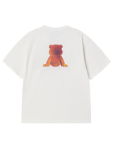 25FW ACテディーベア半袖Tシャツ クリーム