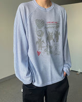 (Unisex) HX Drawing Waffle Knit (4C)