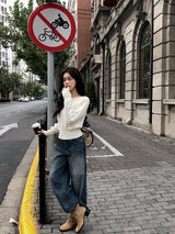 OB Daily Boat Neck Slim Knit (6color)