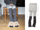 LONG LEGGINGS & SKIRT
(MELANGE)