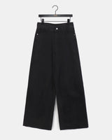 Carcl wide long cotton pants