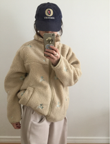 フォグナーオーバーフィット刺繍ダンブルフリース（2c）