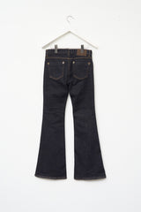 (W) Rider Low-rise Bootscut Denim