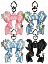 SUPERSTAR RIBBON BALM KEYCHAIN (Clear Pink)