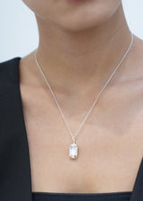 [MADE] GROTTO NECKLACE 05 - RAINBOW MOONSTONE