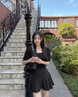 Yenchi frill mini skirt