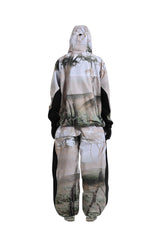 PP STRETCH HOODED JACKET FOG FOREST