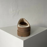 YSH5115 シャムド Ugg スリッパ (2色)
