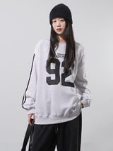 (UNISEX) 92 Track Overfit Sweatshirt