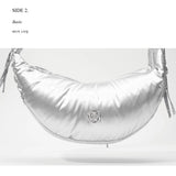 2WAY SHIRRING MAY LILY BAG_SILVER