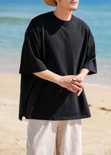 1M BOX FIT HALF TEE