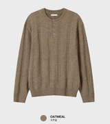 Look Estee Daily Ribbed Modal Henry Neck Knit