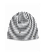 MOON FLOWER BEANIE_GREY
