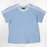 ユージュアル セミクロップ Tシャツ 6カラー