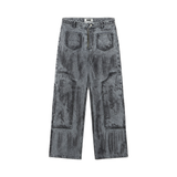 [24SS LSD COLLECTION] Dirty Washed Carpenter Pants_Dusty Black