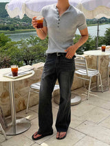 Stone washing cool ever flare pants(3color)