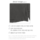 PIGMENT CUTTED CROP HOODIE_CHARCOAL