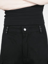 HIERARCHY STUDIOS Unsolved - Black Cargo Baggy Longpants