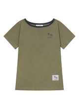 RORA SMALL LOGO ONE SHOULDER HALF T (13COLOR)
