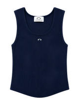 ホライズン リング ショート スリーブレス [NAVY]