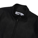 ヴィンテージウォッシングレザーボンバージャケット [BLACK]