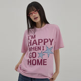 アイム ハッピー 半袖Tシャツ