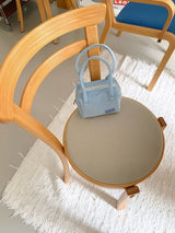Handy pouch (corduroy softblue)