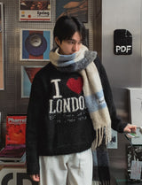 ロンドンアイアンゴラウールニット