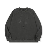 26FW★ Happy Puppy Patch Pigment Raglan Sweatshirt