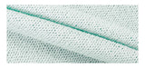 Mint off-shoulder lace long-sleeved see-through knitwear