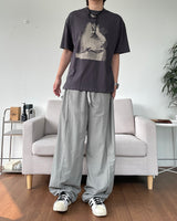 サイドスナップナイロンバルーンパンツ