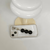 three beads keyring - 8colors