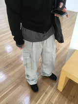No.1654 D cago sweat PT (3color)