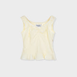Sunday Sleeveless Top (yellow)