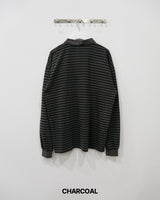 Wash Stripe Pique T-shirt