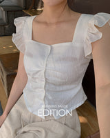 [MADE] Hana Shirring Blouse