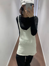 Melo Bustier Knit One-Piece (3color)