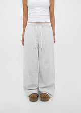 [B-BASIC] Mid-Sweat Cut-Out Wide Pants