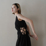 waist side hole one piece