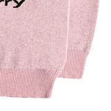SUDBURY BIG LOGO LETTERING JACQUARD KNIT (UNISEX)