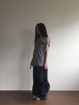 Peep Wide Cargo Pants (3color)