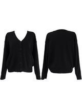 minimal basic knit cardigan (2color)