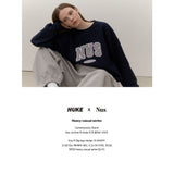 Huke x Nus. ハーフジップアップ（GREY）