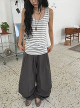 Haeya Parachute String Wide Pants