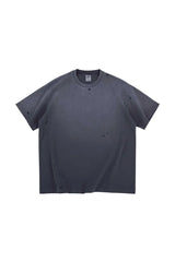ディストレスドスプレーオーバーサイズTシャツ