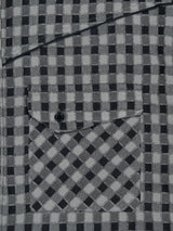 ALARM ラインウェスタンシャツ (GRAY)