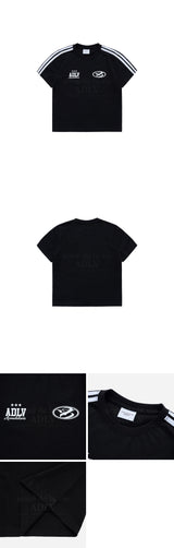 [24SS] サークルシンボルトラッククロップショートスリーブ（ブラック）
