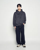 25FW テーパードフィットウォッシングデニムパンツ ブラック