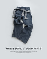 [ORIGINAL] Marine Bootcut Denim Pants