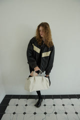 MADE_Marlow Boston Bag / PURE IVORY